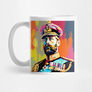 George V Pop Art Mug